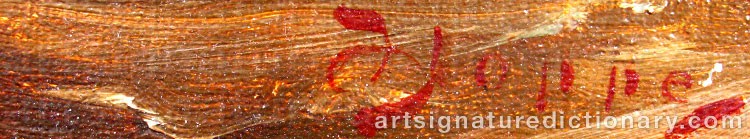Signature by Bruno HOPPE