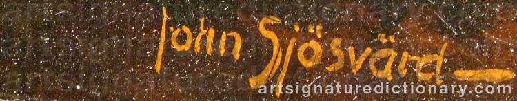 Signature by John SJÖSVÄRD