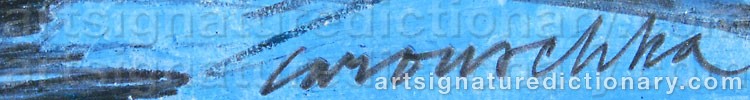 Signature by Carouschka STREIJFFERT