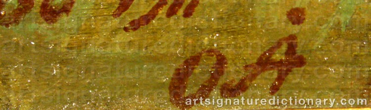 Signature by Olof ‘Olle’ ÅGREN