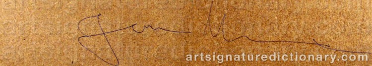 Signature by Juri MARKKULA