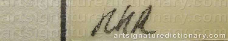 Signature by Roman SCHEIDL