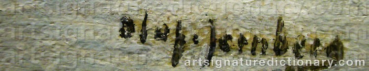 Signature by Olof JERNBERG