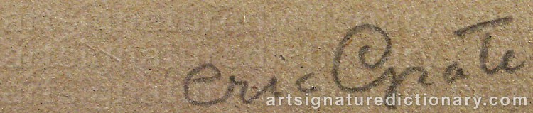 Signature by Eric GRATE