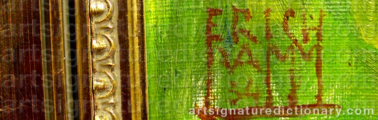 Signature by Erik LAMM
