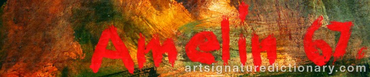 Signature by Albin AMELIN