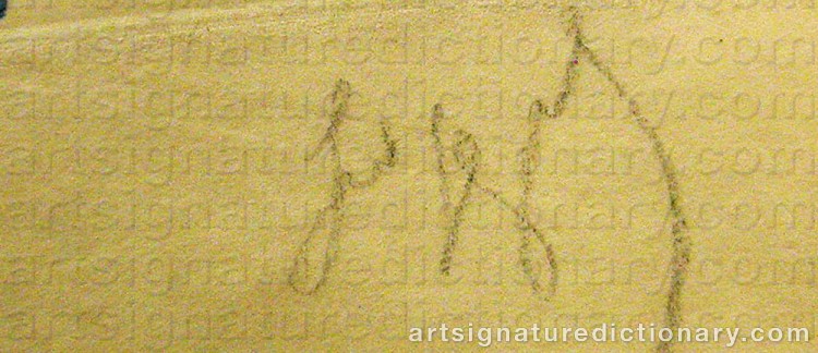 Signature by Louis Auguste Mathieu LEGRAND
