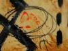 Close-up details showing Antoni TAPIES signature forgery characteristics