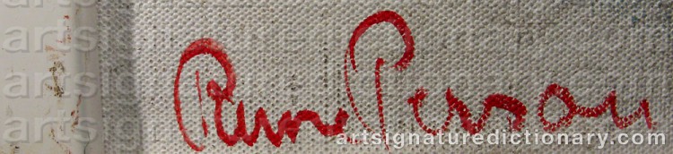 Signature by Rune PERSON