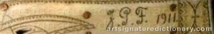 Signature by Jon Pålsson (Sami Artist) FANKKI