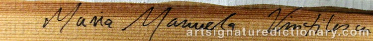 Signature by Maria Manuela VINTILESCU