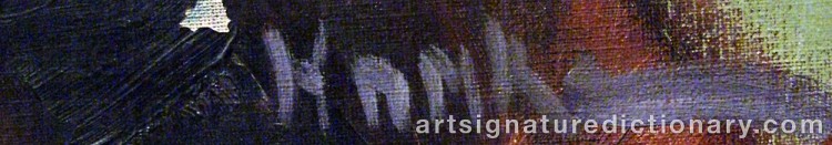 Signature by Ivar KAMKE
