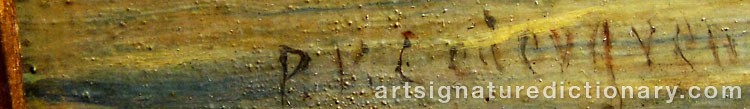 Signature by Per Wilhelm CEDERGREN