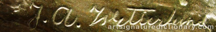 Signature by Johan Axel WETTERLUND