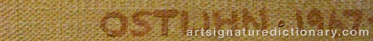 Signature by Barbro ÖSTLIHN