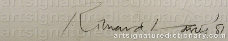 Signature by Richard DAVIES