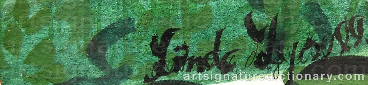 Signature by Linda LYSELL