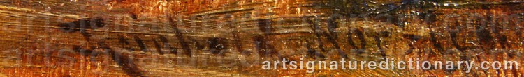 Signature by Reinhold NORSTEDT