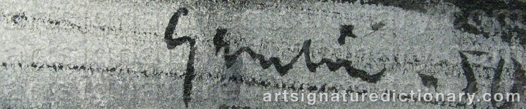 Signature by Yngve GAMLIN