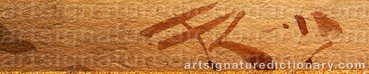 Signature by Thorvald RASMUSSEN