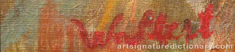 Signature by Axel WALLERT
