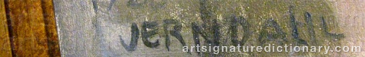 Signature by Maj JERNDAHL-TYDÉN