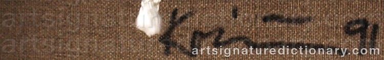 Signature by Michael KVIUM
