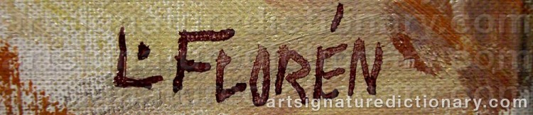 Signature by Lars FLORÉN