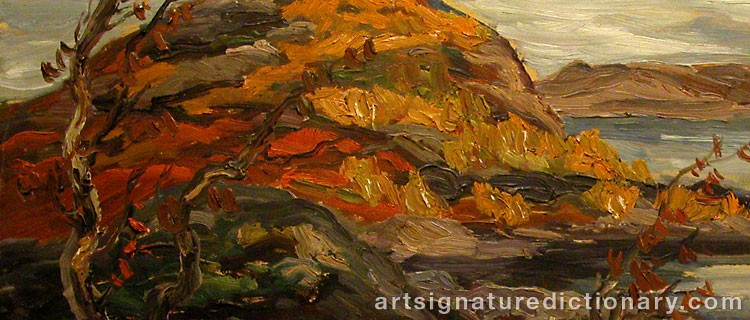 Close-up details showing Helmer OSSLUND signature forgery characteristics