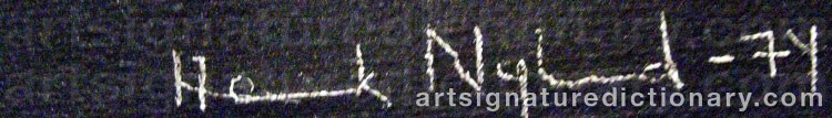 Signature by Henrik NYLUND