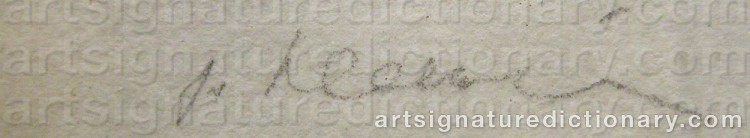 Signature by Johan HEURLIN