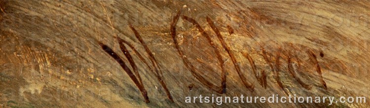 Signature by William OLIVER