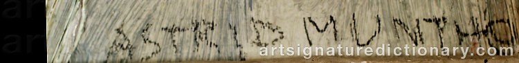 Signature by Astrid Munthe De WOLFE