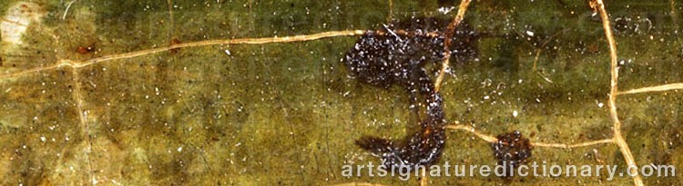 Authentic signature by Jan Jacob SPOHLER on Painting/Watercolour artwork