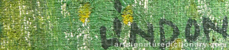 Signature by Kurt LINDON