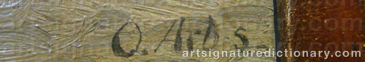 Signature by Olof ARBORELIUS
