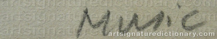 Signature by Zoran Antonio MUSIC