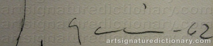 Signature by Yngve GAMLIN