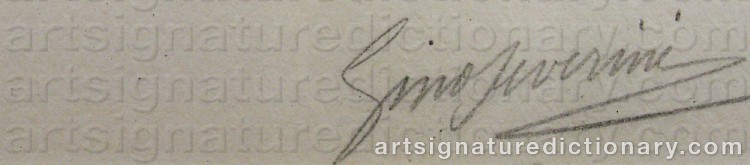 Signature by Gino SEVERINI