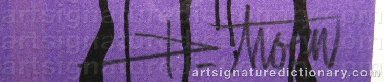 Signature by Petter THOEN