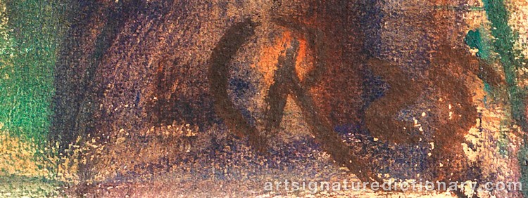 Signature by Christian ROHLFS