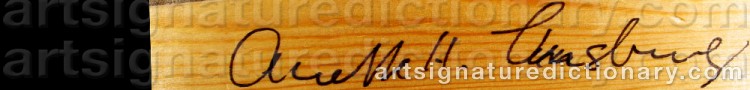 Signature by Anette Harboe FLENSBURG