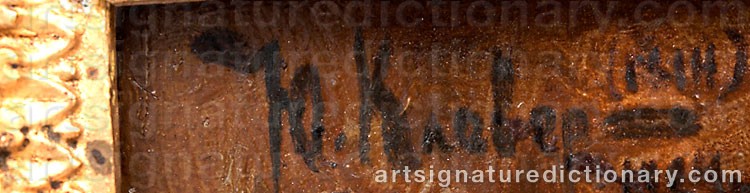Signature by Julij Julevic The Younger KLEVER