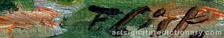 Authentic signature by Franz LIST on  artwork