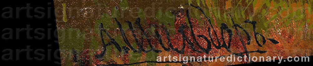 Signature by Andrei Nikolaievich SCHILDER