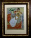 Close-up details showing Henri MATISSE signature forgery characteristics