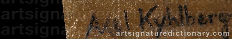 Signature by Axel KYHLBERG