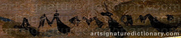 Signature by Anders MONTAN
