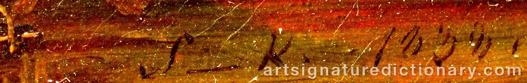 Signature by Olof Johan SÖDERMARK