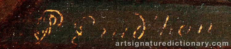 Authentic signature by Pierre-Paul PRUD'HON on Painting/Watercolour artwork